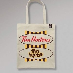 Tim Biebs Justin Bieber Tim Horton Tote Bag